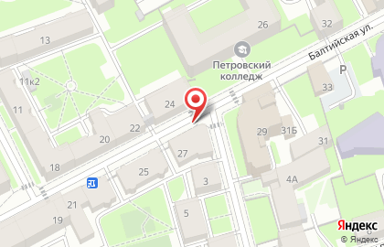 Продуктовый магазин Дежене на карте