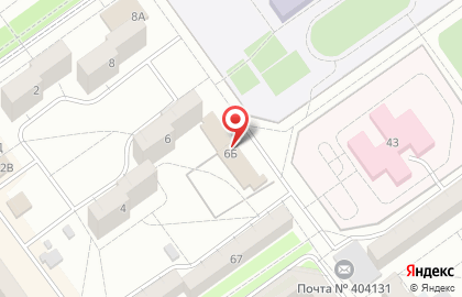ОКРУГ в Волжском на карте