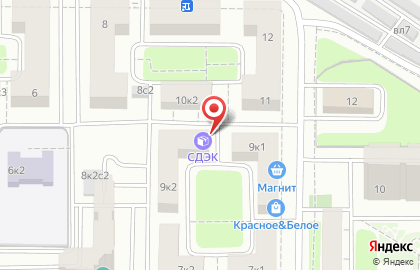 Служба доставки и логистики Сдэк на улице Коцюбинского на карте