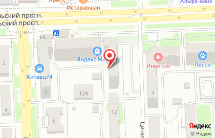 Интернет-магазин Ozon.ru на Комсомольском проспекте на карте
