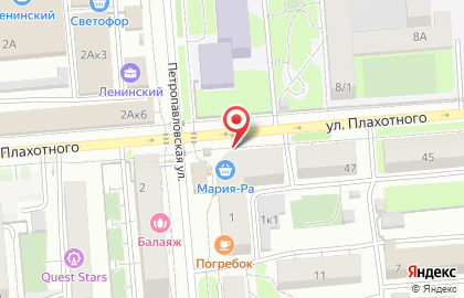 Ресторан быстрого питания Shef на карте