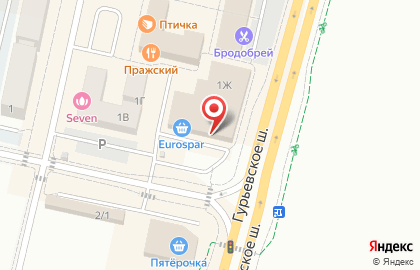 Банкомат Энерготрансбанк в Калининграде на карте