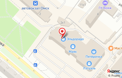 Салон Билайн на проспекте Комарова, 2/2 на карте