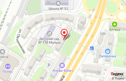 Юнилаб на карте