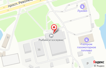 Рыбинскгазсервис на карте