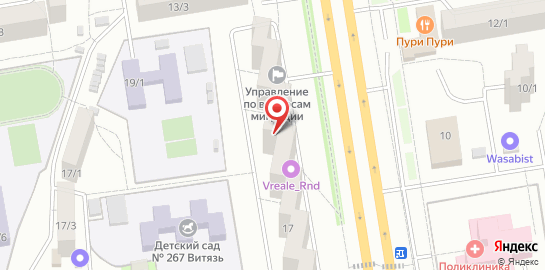 Клуб виртуальной реальности VReale_RND на карте