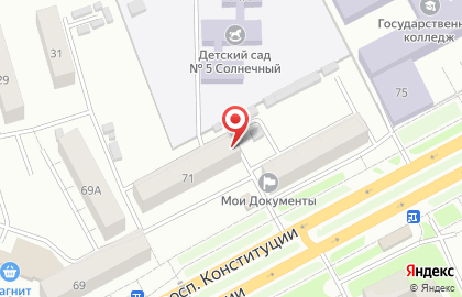 Охрана общественного порядка Управления МВД России по г. Кургану на карте