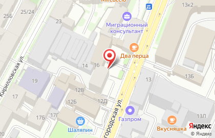 Эй би Групп на площади Александра Невского I на карте