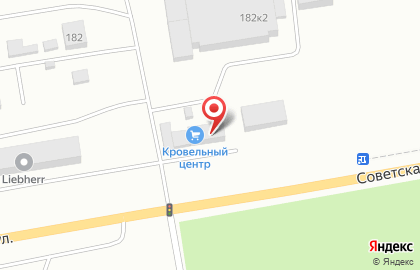 Торговая компания Кровельный Центр на Советской на карте