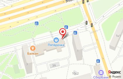 Супермаркет здорового питания ВкусВилл на Беловежской улице на карте