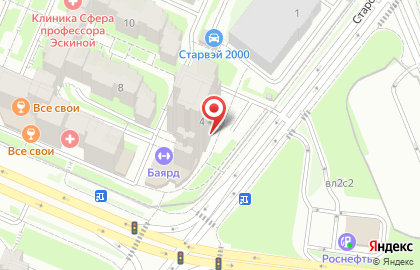 Компания Интком на Старокачаловской улице на карте
