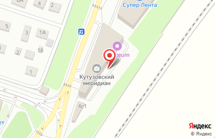 Кутузовский Меридиан на карте