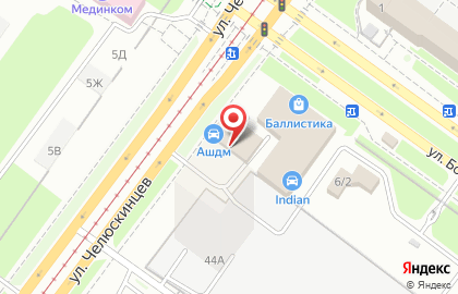 Авторизованный сервисный центр Mobil 1 Центр на улице Челюскинцев на карте