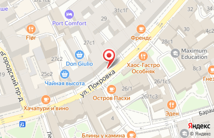 Магазин сейфов, ИП Горбунов Г.Г. на улице Покровка на карте