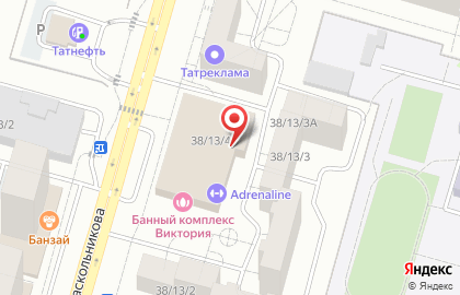 Туристическое агентство РоссТур в Набережных Челнах на карте