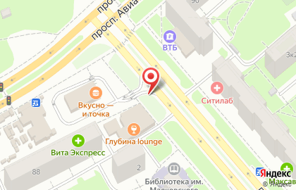 Ресторан доставки японской кухни Суши Мастер на проспекте Машиностроителей на карте