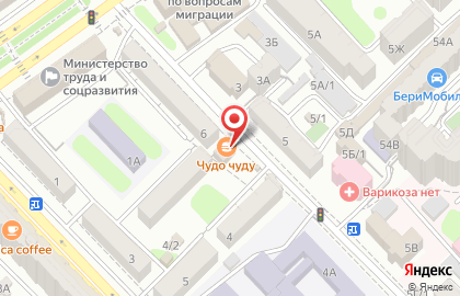 Чудушная Чудо в Советском районе на карте