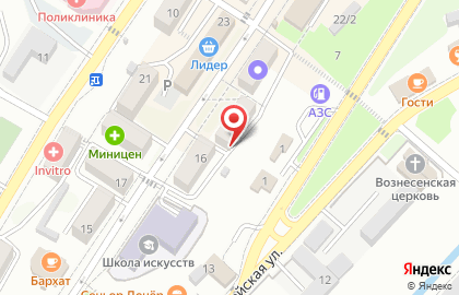 Машенька и медведь на Советской улице на карте