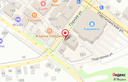Магазин меха и кожи Керимофф в Октябрьском районе на карте