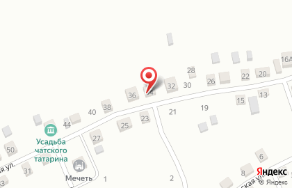 Продуктовый магазин Амина на Центральной улице на карте