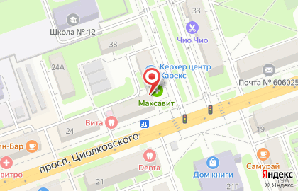 Микрокредитная компания РосДеньги в Нижнем Новгороде на карте