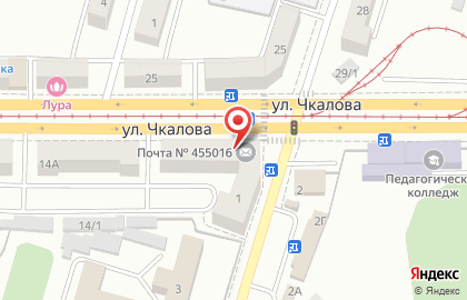 Алкомаркет в Челябинске на карте