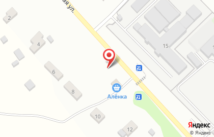 Продуктовый магазин Аленка на Советской улице на карте