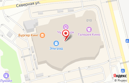 Салон Империя ТАТУ в ТЦ Эльград на карте