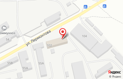 Транспортно-экспедиционная компания Караван на улице Лермонтова на карте