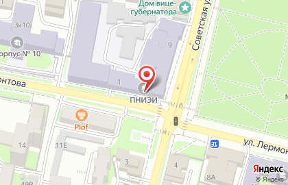 Научно-технический центр Атлас на Советской улице на карте