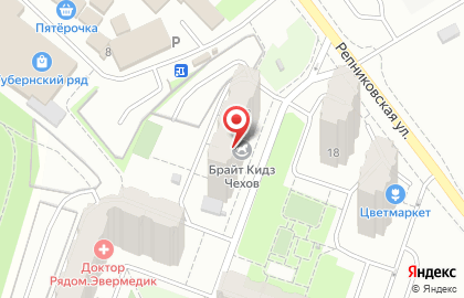 Торгово-производственная компания Экоокна на Земской улице в Чехове на карте