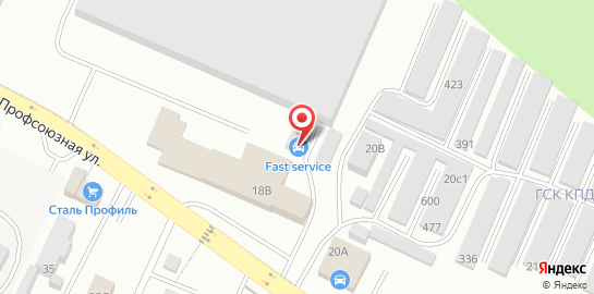 Автосервис FAST service на карте