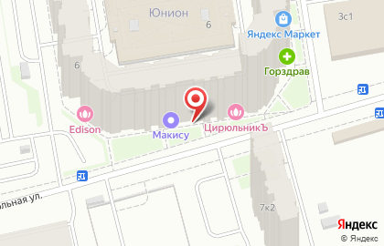 Кафе Фасоль в Пушкинском районе на карте