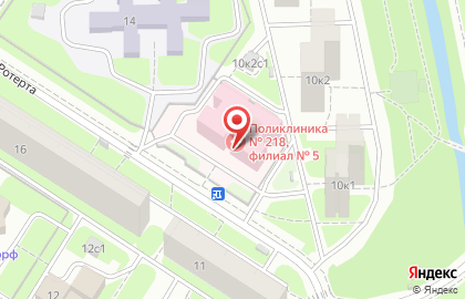 Городская поликлиника №218 в Москве на карте
