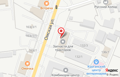 ЗащитаХлебСервис, Курганский фумигационный отряд на карте