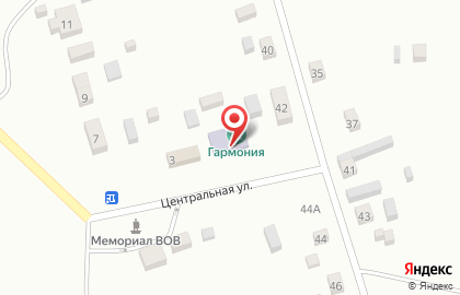 Избирательный участок №84 на Центральной улице на карте