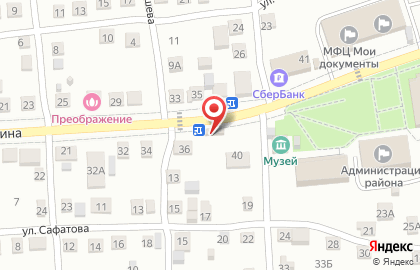 Цветочная мастерская Buton на улице Ленина на карте