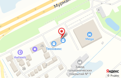 Компания Печной Дом в Санкт-Петербурге на карте
