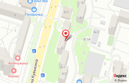 Сервисный центр Рефикс на улице Степана Кувыкина на карте