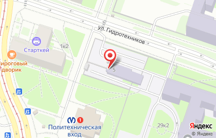 Санкт-Петербургский политехнический университет Петра Великого на Политехнической на карте