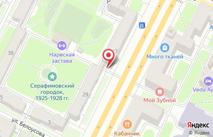 Антуанетта на карте