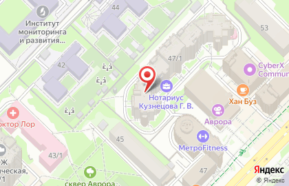 Сибирское Отделение на карте