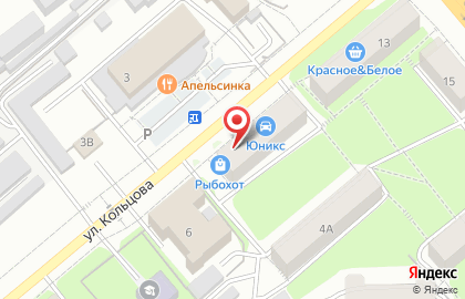 Магазин Рыбохот на улице Кольцова на карте