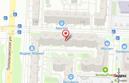 Агентство недвижимости 1001ан в Кировском районе на карте