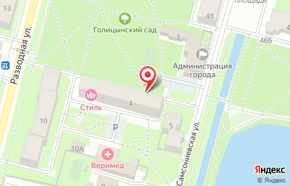 Магазин мебели и текстиля на Разводной, 4 на карте