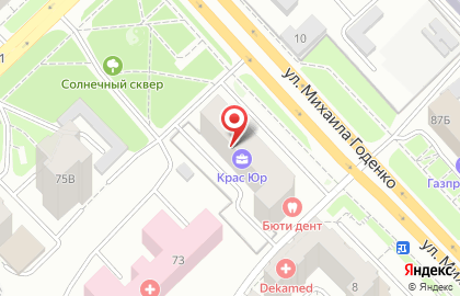 Красноярская краевая юридическая компания на карте