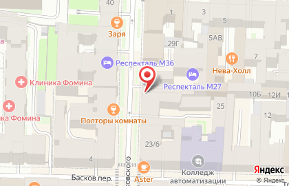 Центральная городская детская библиотека им. А.С. Пушкина в Санкт-Петербурге на карте