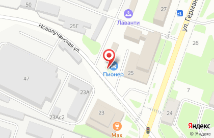 Интернет-магазин Parafar на Новолучанской улице на карте