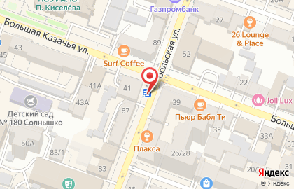 Праздничное агентство Зебра на Большой Казачьей улице на карте
