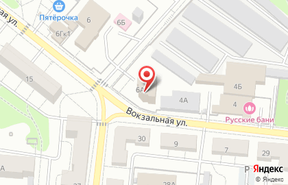 Мосэнергосбыт, ОАО на Вокзальной улице на карте
